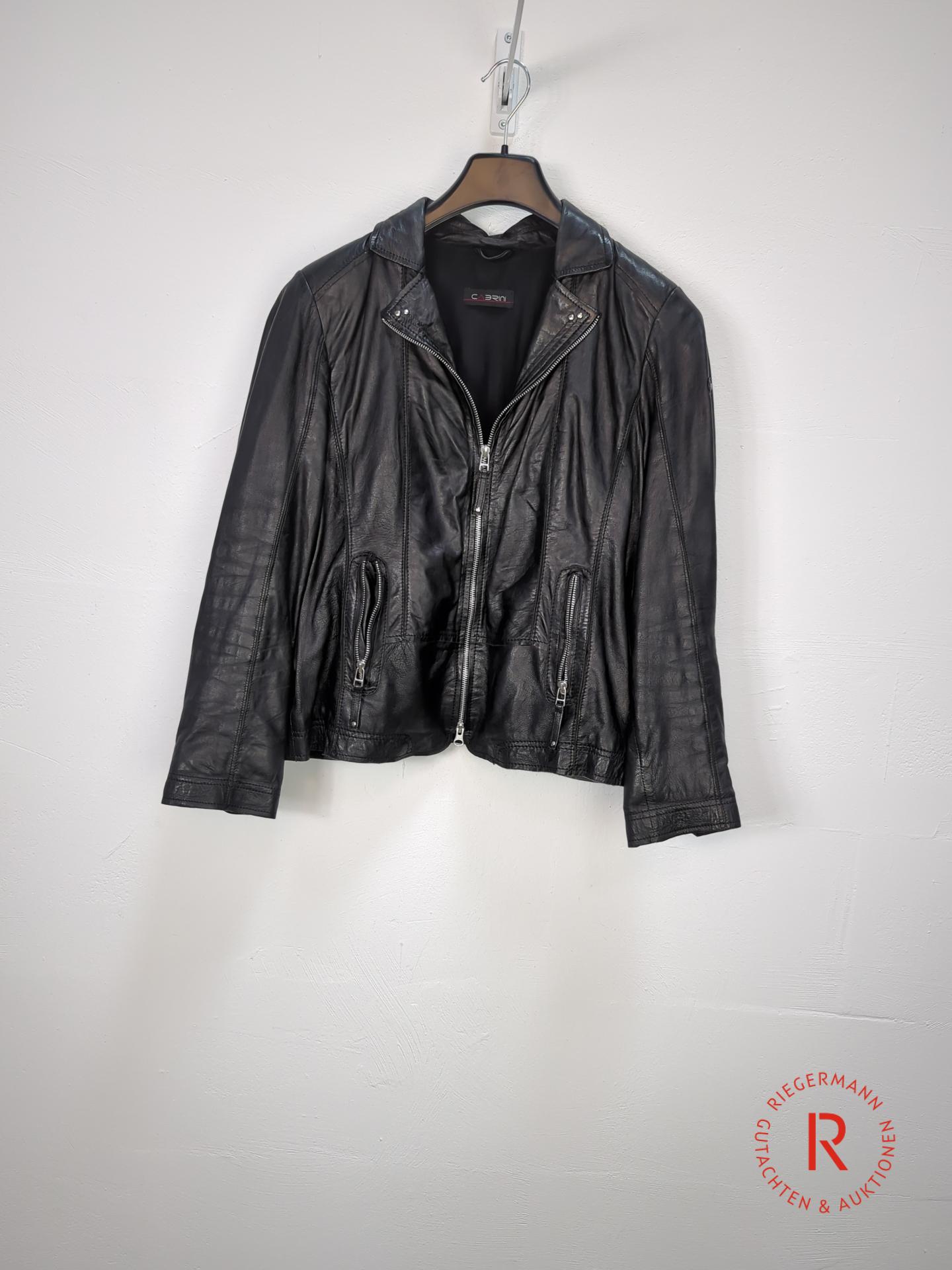 DAMEN LEDERJACKE (GRÖSSE 38?)